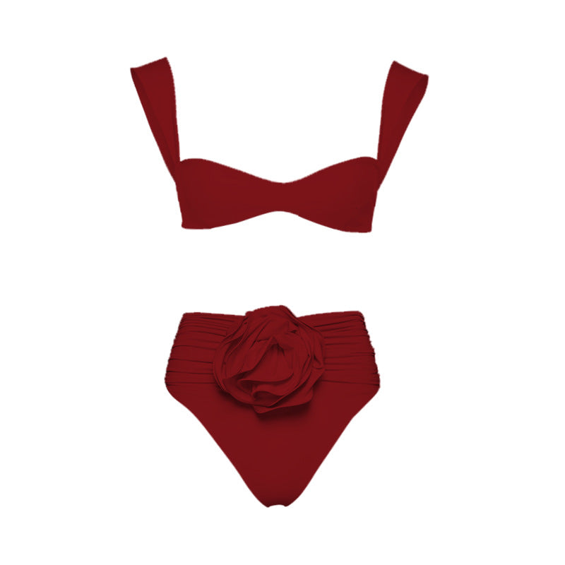 Velora High Waist Rose 3D