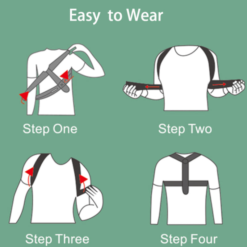 Posture Correction Belt for Back and Sitting Support