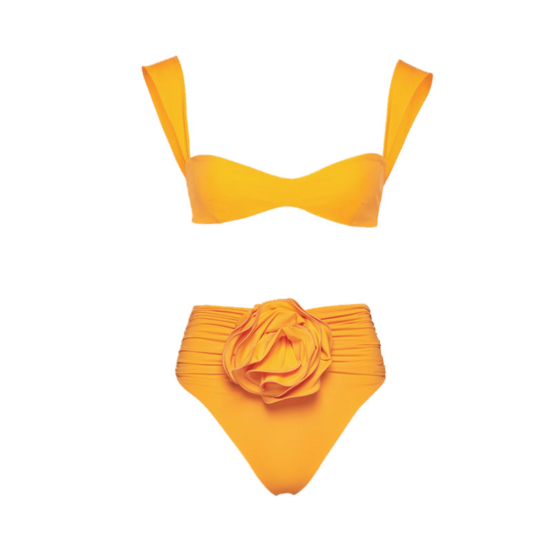 Velora High Waist Rose 3D